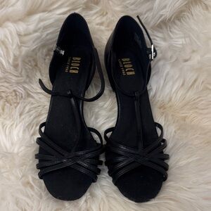 Bloch Black Strappy Heels